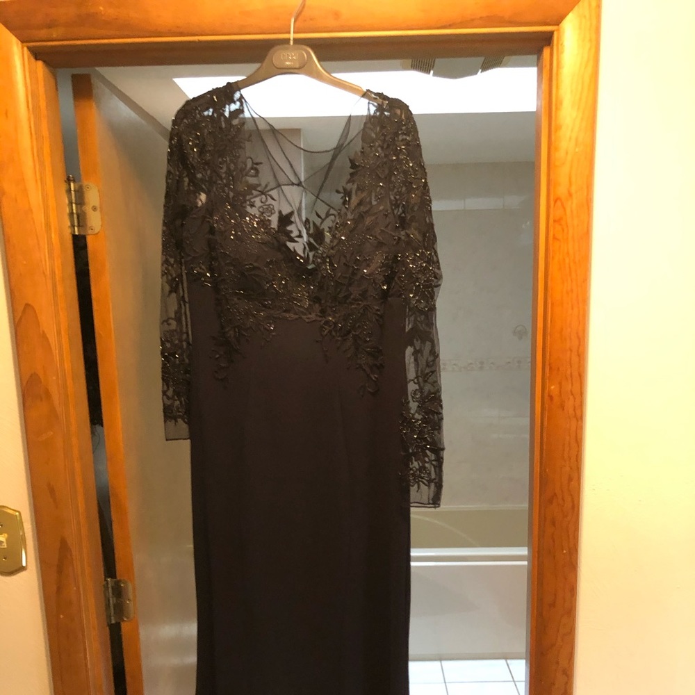 Navy formal gown
